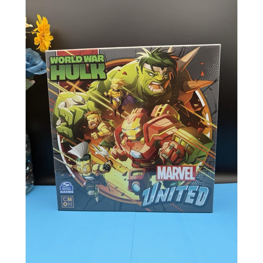 Marvel United: World War Hulk Exclusive Expansion  Miniatures Board‎ Game Sealed